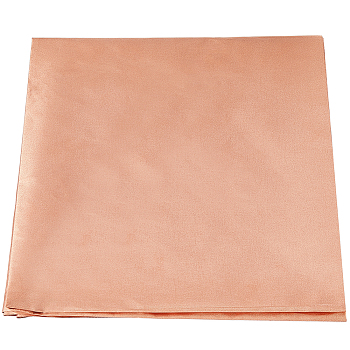 EMF Protection Fabric, Faraday Fabric, EMI, RF & RFID Shielding Nickel Copper Fabric, PeachPuff, 110x100.4x0.01cm