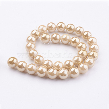 Chapelets de perles en verre(X-GLAA-I004-04-6mm)-2