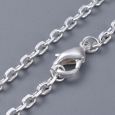 Brass Cable Chain Fine Necklaces(NJEW-BB10869-16)-2
