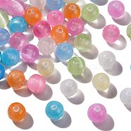50Pcs Natural Selenite Dyed Beads Strands, Imitation Cat Eye, Grade A, Round, Colorful, 6.5mm, Hole: 0.7mm(CE-CJ0001-77)