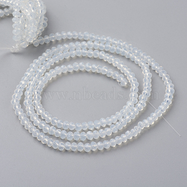 Imitation Jade Glass Beads Strands(X-GLAA-R135-2mm-40)-2