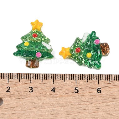 Christmas Series Cute Transparent Resin Decoden Cabochons(RESI-S03-03A)-2