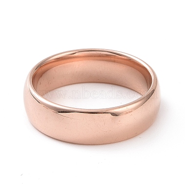 201 кольцо из нержавеющей стали без ободка женское(RJEW-I089-22RG)-2