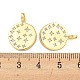 micro cuivres ouvrent pendentifs de zircons(X-KK-Q809-06G)-3