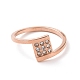 Kristall-Strass-Quadrat-Fingerring(RJEW-D120-14B-RG)-2