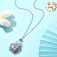 Brass Pouch Necklace Making for Gemstone Nugget(NJEW-JN04369-01)-2