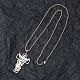 201 Stainless Steel Pendant Necklaces for Man(NJEW-Q336-03D-P)-4