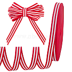 Polyester Ribbon Garment Accessory, Red, 15x0.5mm(DIY-WH0678-93C)