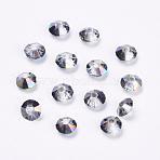 Imitation Austrian Crystal Beads, Grade AAA, K9 Glass, Faceted, Bicone, Colorful, 4.5x2.5mm, Hole: 0.7~0.9mm(SWAR-F061-2x5mm-31)