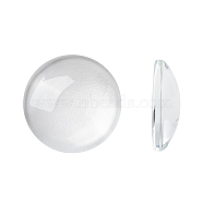Transparent Glass Cabochons, Half Round/Dome, Clear, 16x4mm(X-GGLA-R026-16mm)