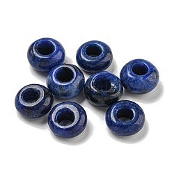 Dyed Natural Lapis Lazuli Beads, Rondelle, 10x4.5mm, Hole: 3.5mm(G-Q173-03A-17)