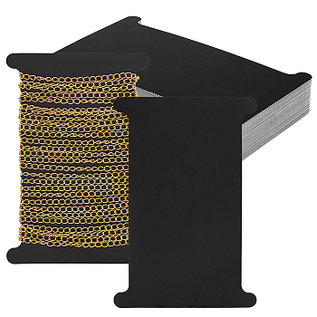 Paper Bobbins, Rectangle, Black, 130x89x0.4mm