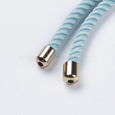 Création de bracelets à cordon torsadé en nylon(MAK-F018-09G-RS)-4