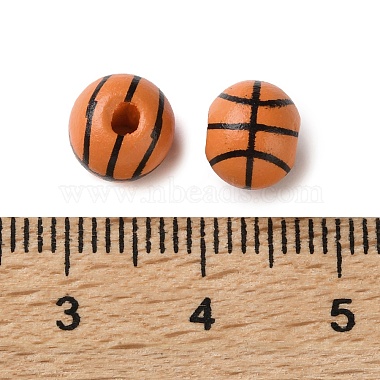 Spray Painted Wooden Beads(WOOD-A029-07B)-3
