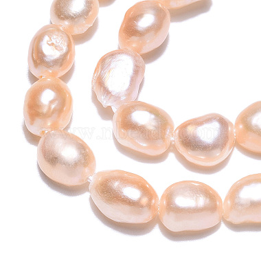 Natural Cultured Freshwater Pearl Beads Strands(PEAR-N014-05J)-5