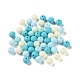 Rubberized Style Imitated Silicone Acrylic Beads(MACR-D029-01M)-1