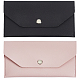 2Pcs 2 Colors PU Leather Wallets with Alloy Snap Buttons(AJEW-CL0001-19B)-1