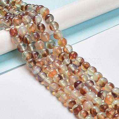 Glass Round Beads Strands(X-GLAA-M044-01B)-2
