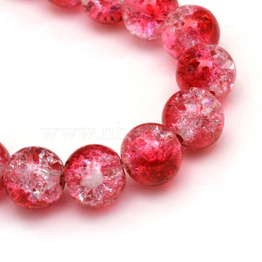 Baking Painted Crackle Glass Beads Strands(X-CCG-S001-6mm-15)-3