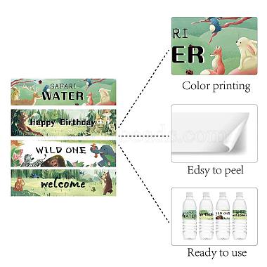1 Bag Self-Adhesive Plastic Labels Stickers(DIY-CN0002-09F)-3