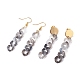Chunky Acrylic Curb Chain Long Drop Earrings(EJEW-JE04772-02)-1