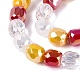 Electroplate Mixed Styles Glass Beads Strands(EGLA-N022-13A-A05)-3