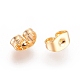 Real 18K Gold Plated Brass Ear Nuts(X-KK-L147-214-NR)-1