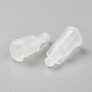 Olycraft Plastic Stopper, Syringe Barrel Tip Caps, Clear, 17x7.5mm, Inner Diameter: 4mm, 300pcs/box