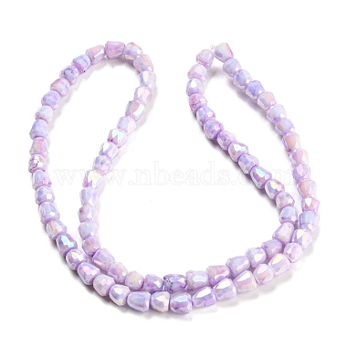 Electroplate Glass Beads Strand(GLAA-G088-03-01H)-3