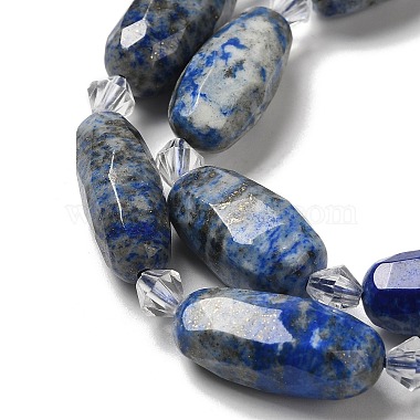 naturelles lapis-lazuli brins de perles(G-H297-A02-01)-3