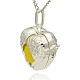 Silver Color Plated Brass Hollow Heart Cage Pendants(KK-J241-08S)-2
