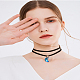8Pcs 4 Styles Glass Pendants(GLAA-LP0001-28)-3