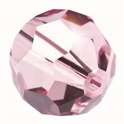 Preciosa&reg Crystal Beads, Czech Crystal, 451 19 602 Round, 20020 Light Amethyst, 6mm, Hole: 1.2mm(Y-PRC-BB6-20020)