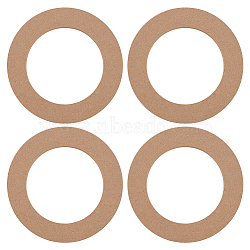 Wooden Spacer Ring for Car Speaker, Round Ring, Tan, 135x15mm(DIY-WH0430-396A)