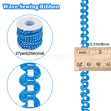 25M Metallic Yarn Lace Ribbons(OCOR-GF0003-09E)-2