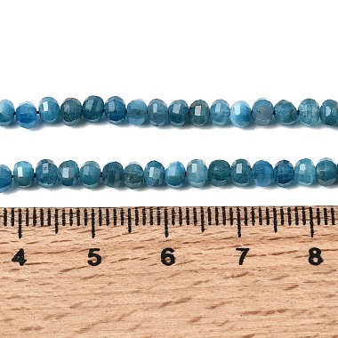 perles naturelles apatite brins(G-K376-I09-3x4mm)-5