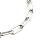 Iron Paperclip Chain Bracelets(BJEW-JB0544)-3