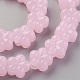 Chapelets de perles vernissées manuelles(LAMP-P051-F07)-2