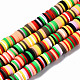 Handmade Polymer Clay Beads Strands(X-CLAY-R089-8mm-149)-1
