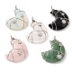 Natural Mixed Stone Pendants(PALLOY-JF02107)-1