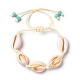 Adjustable Braided Bead Bracelets(BJEW-JB05310-M)-2