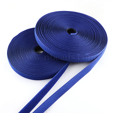 Medium Blue Nylon Hook and Loop Tapes
