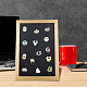 Wood & Plastic Rectangle Photo Frame Stand(DJEW-WH0072-13B-03)-6