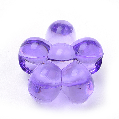 Perles européennes en acrylique transparente(TACR-S144-14)-2