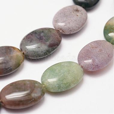 Chapelets de perles en agate indienne naturelle(G-N0173-02-13x18mm)-3