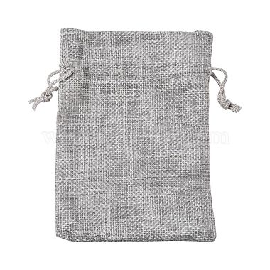 ポリエステル模造黄麻布包装袋巾着袋(ABAG-R005-14x10-04)-2