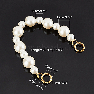 Acrylic Imitation Pearl Bag Strap(FIND-PH0001-79)-5