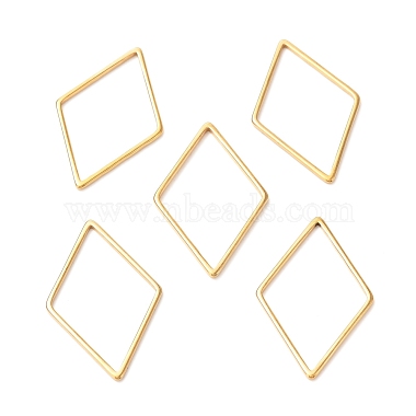 Golden Rhombus 304 Stainless Steel Linking Rings