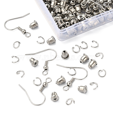 200Pcs 304 Stainless Steel Earring Hooks(STAS-T051-007)-3