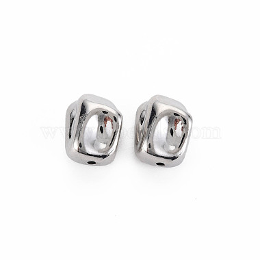 Platinum Nuggets Alloy Beads